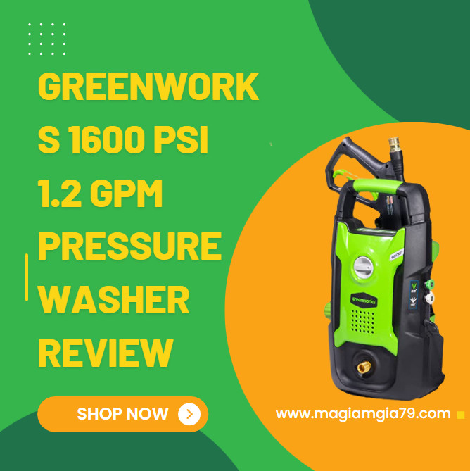 Greenworks 1600 PSI 1.2 GPM Pressure Washer Review 2023